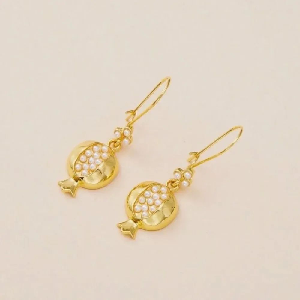 pomegranate earrings  S748